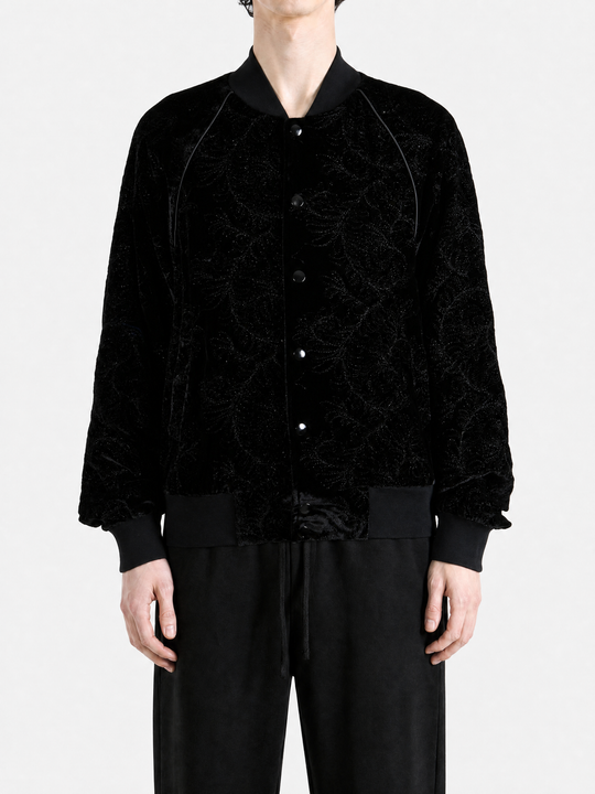 Black jacket, full body view