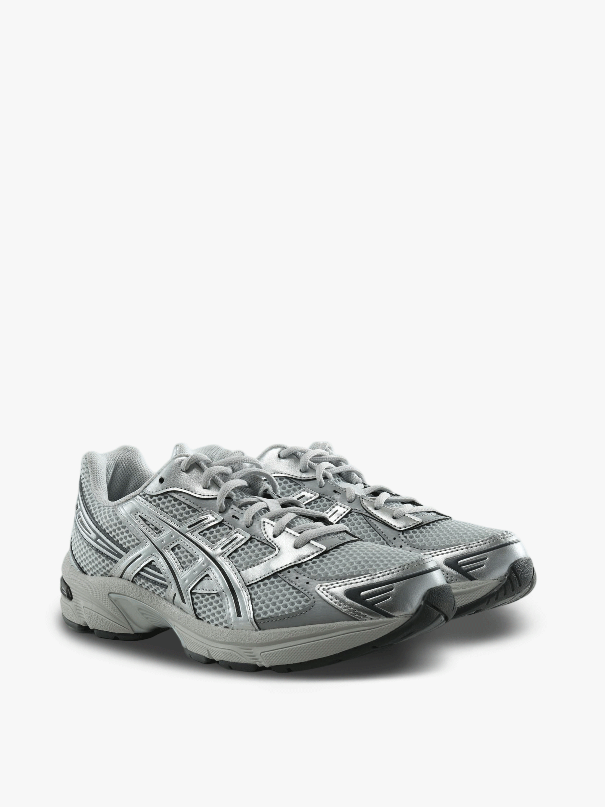 Grey shoes, front view