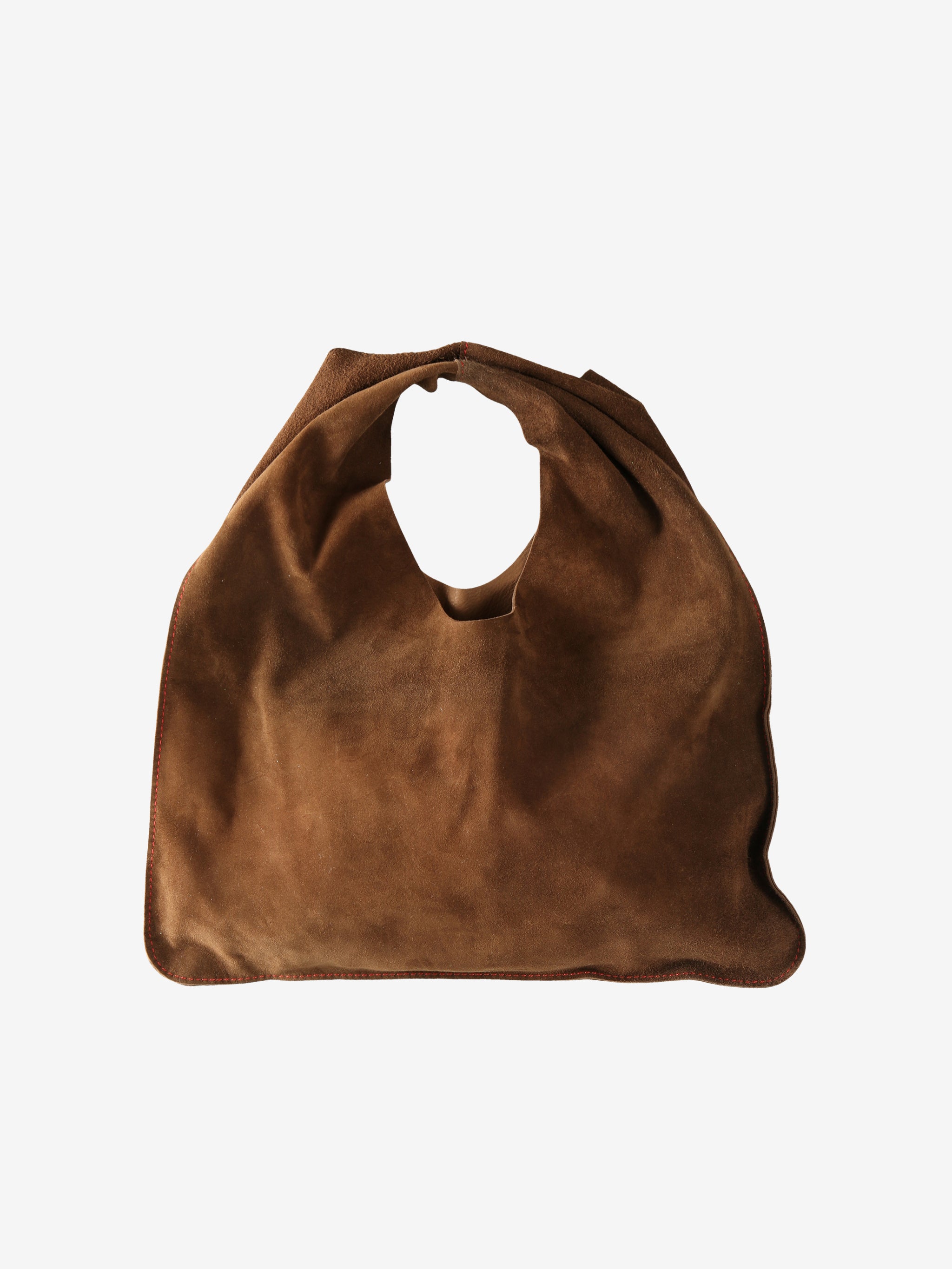 Brown bag, back view
