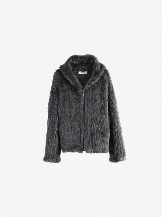 Grey jacket, front view