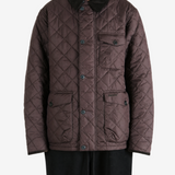 Brown jacket, full body view