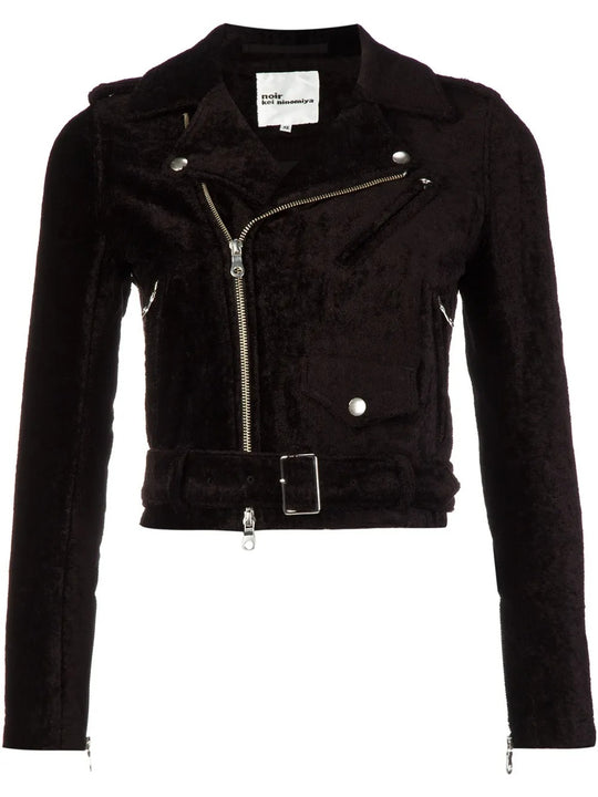 Black jacket, front view