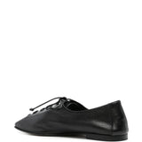 Black shoes, back view