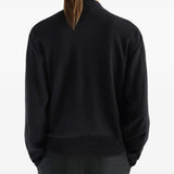 Black top, full body view