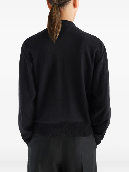 Black top, full body view