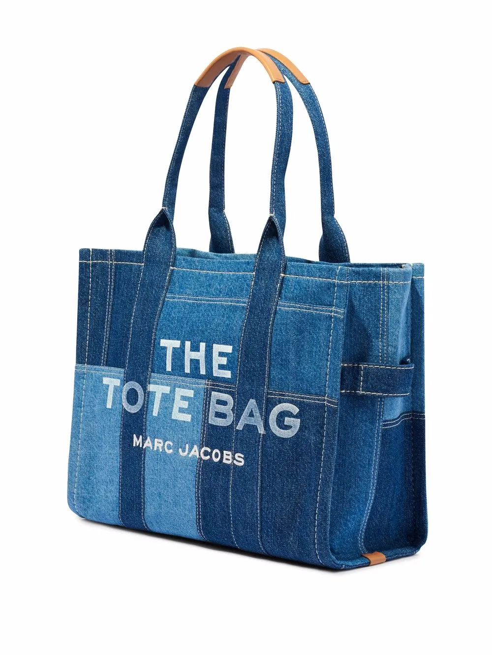 Blue bag, side view