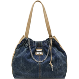 blue bags,front view