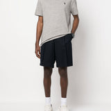 Grey shirt, full body view
