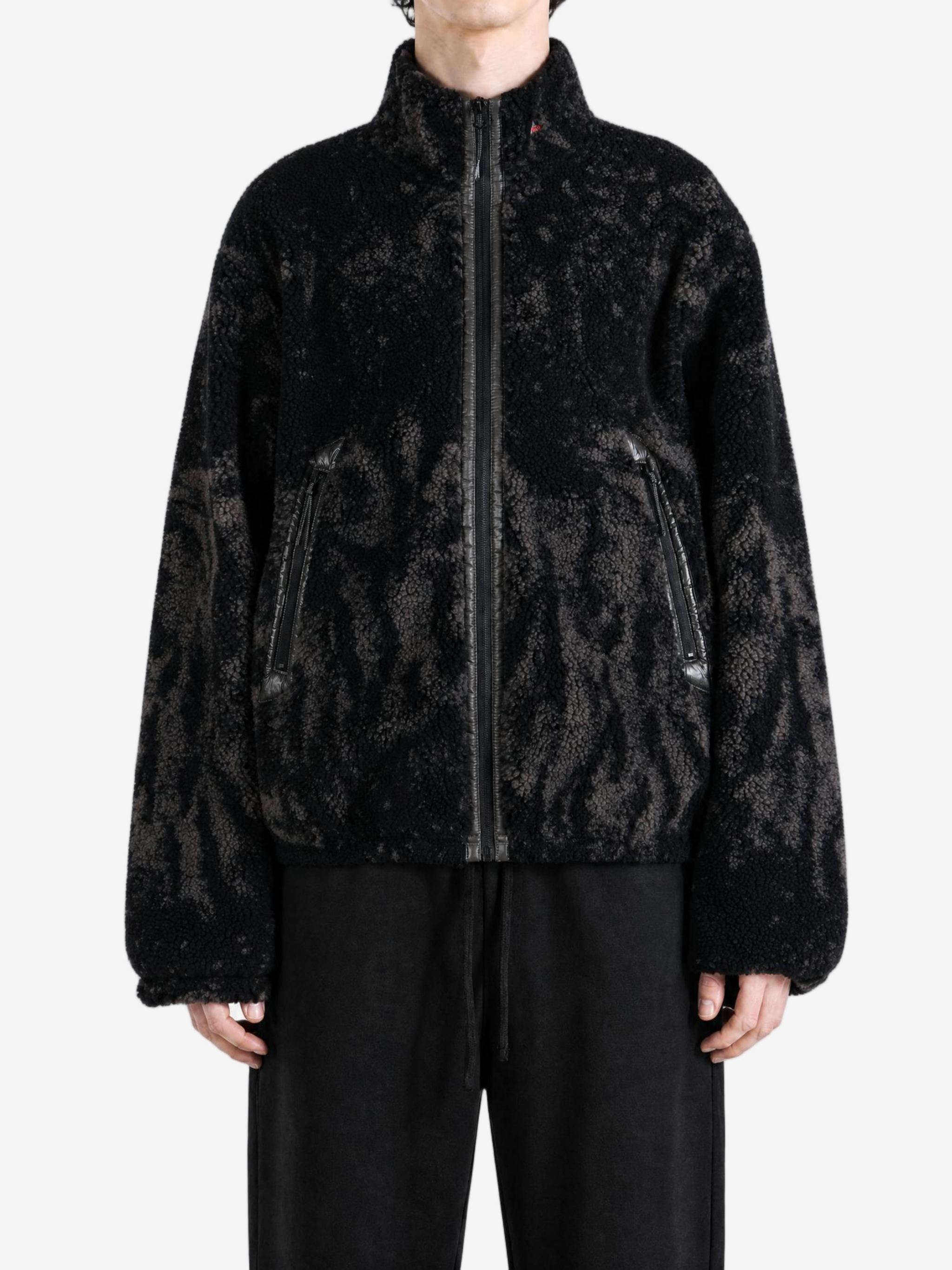 Black jacket, full body view