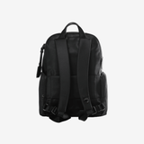 Black bags, back view