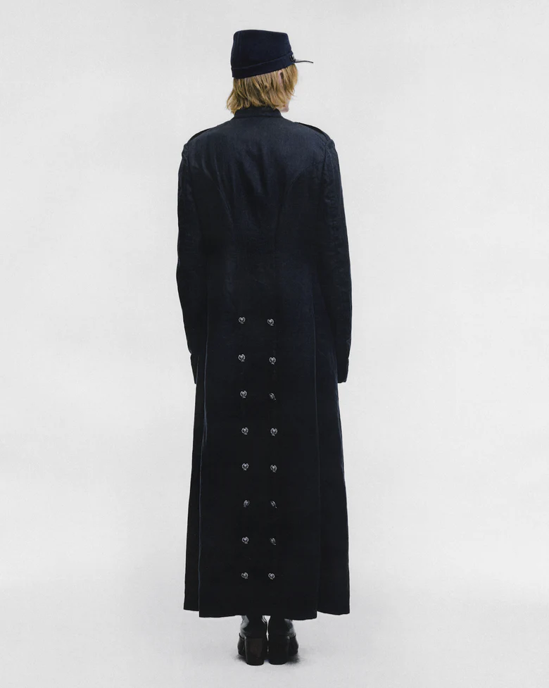 Black jacket, full body view