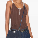 TORY BURCH - Women Eleanor Denim Mini Satchel Bags