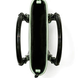 TORY BURCH - Women Key Item Satin Snake Handle Mini Tote Bag