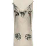 Tan skirt, front view