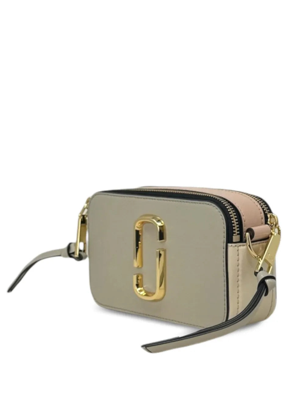 Tan bag, front view