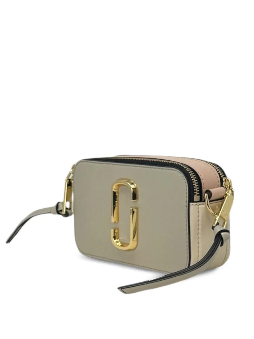 Tan bag, front view