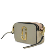 Tan bag, front view