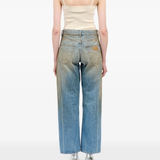 Blue jeans, full body view