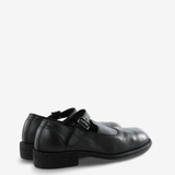 Black shoes, side view