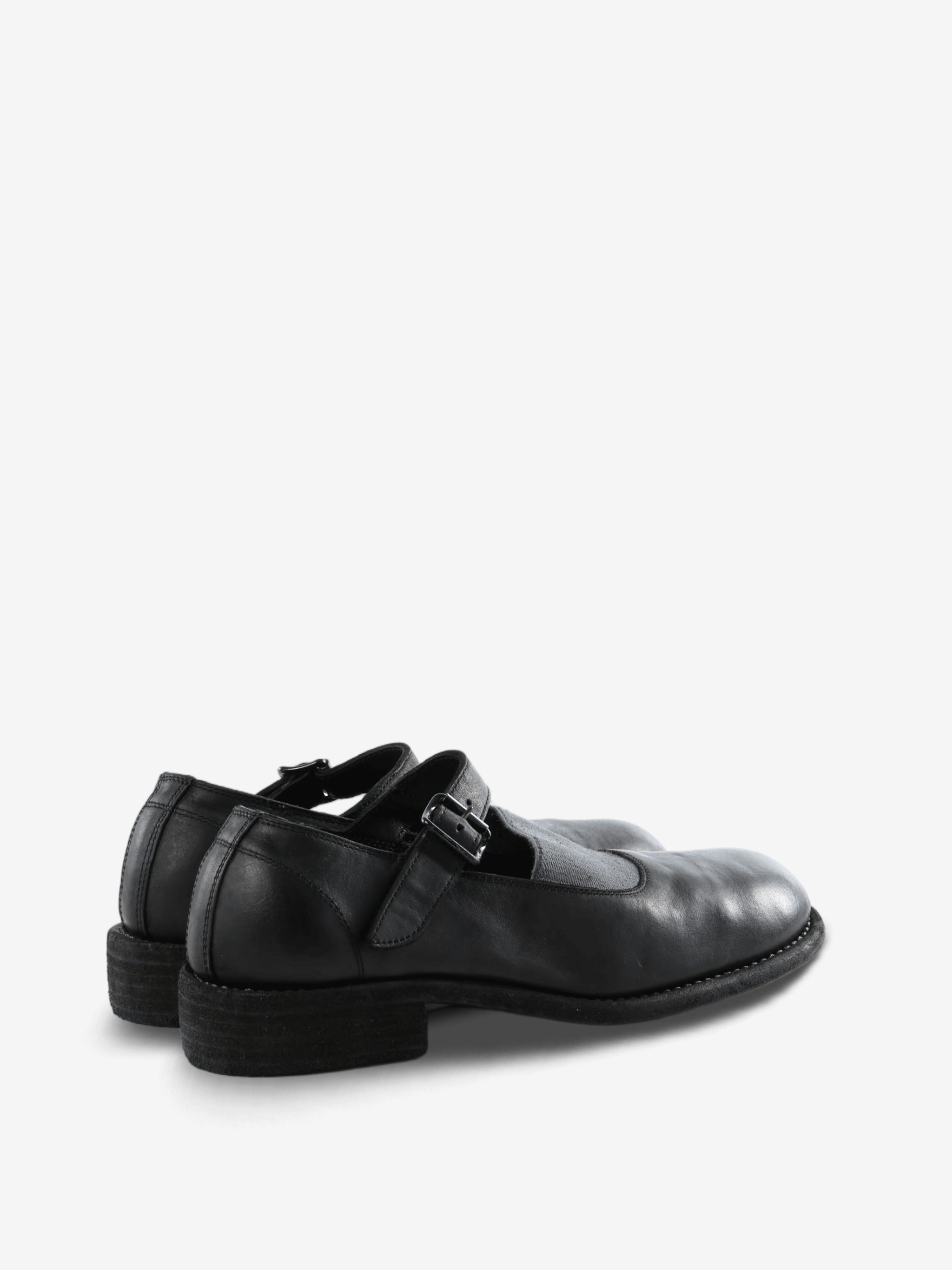 Black shoes, side view