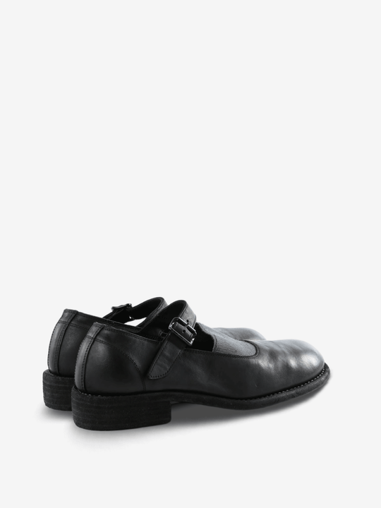 Black shoes, side view