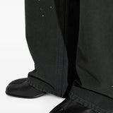 Black boots, front view