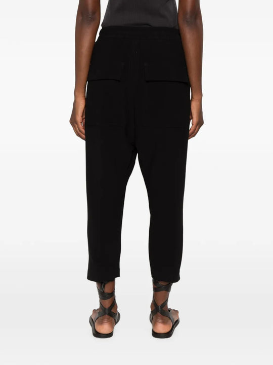 Black pants, full body view