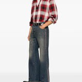 Blue jeans, full body view