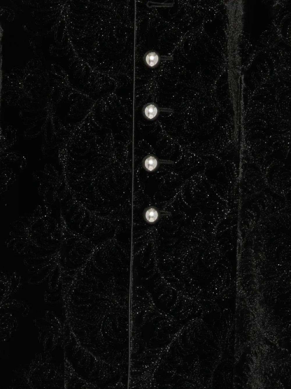 Black jacket, front view