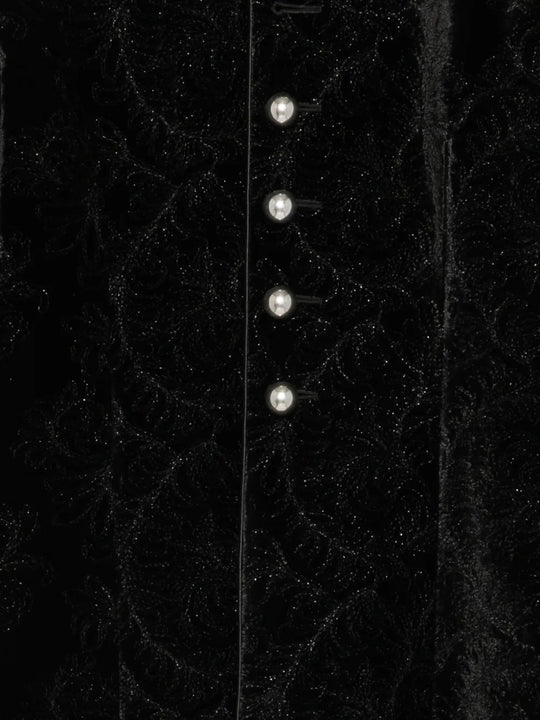 Black jacket, front view