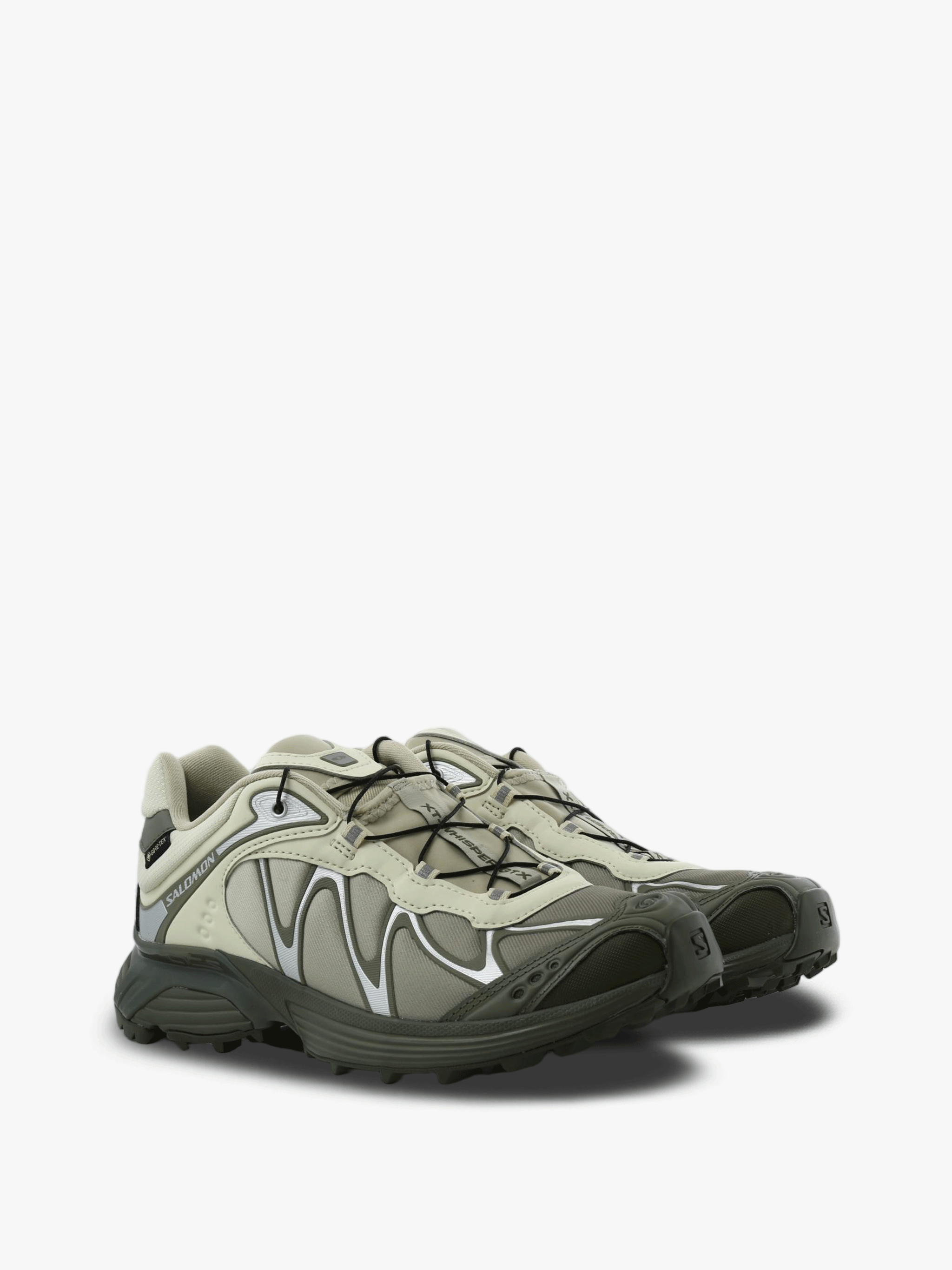 Green shoes, front view