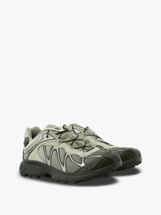 Green shoes, front view