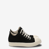 Black sneakers,front view