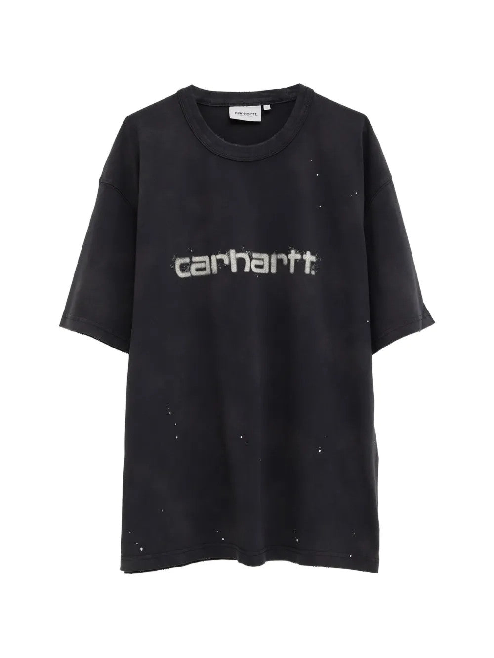 Black t-shirt, front view