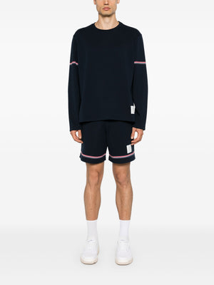 THOM BROWNE - Men Rugby Fit Long Sleeve Tee