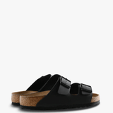 Black sandals, side view