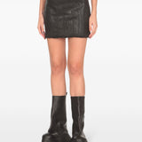 RICK OWENS - Women Mini Denim Skirt