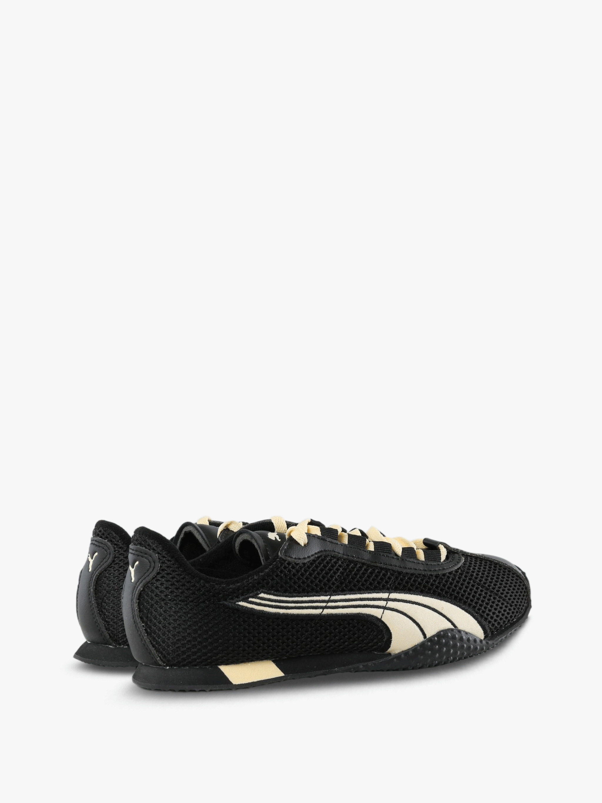 Black shoes, side view