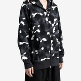 A BATHING APE - Men City Camo Shark Regular Fit Full Zip Hoodie