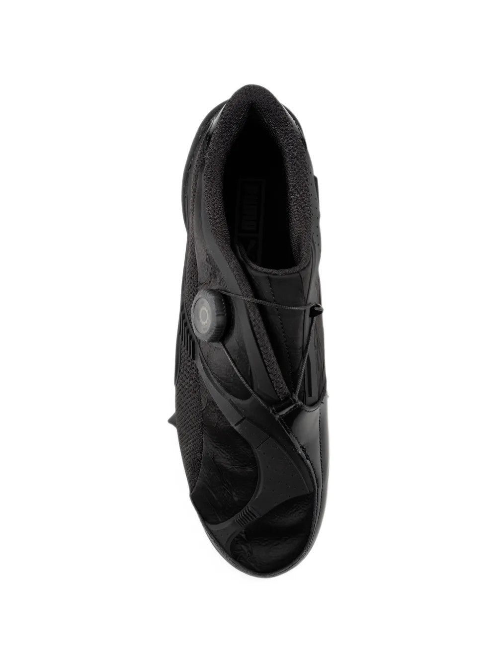 Black shoes, front view