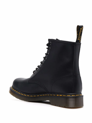 DR. MARTENS - 1460 Black Nappa Leather Lace Up Boots