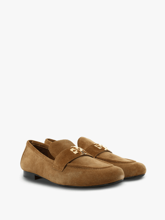 Tan shoes, front view