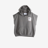 Grey hoodie, front view