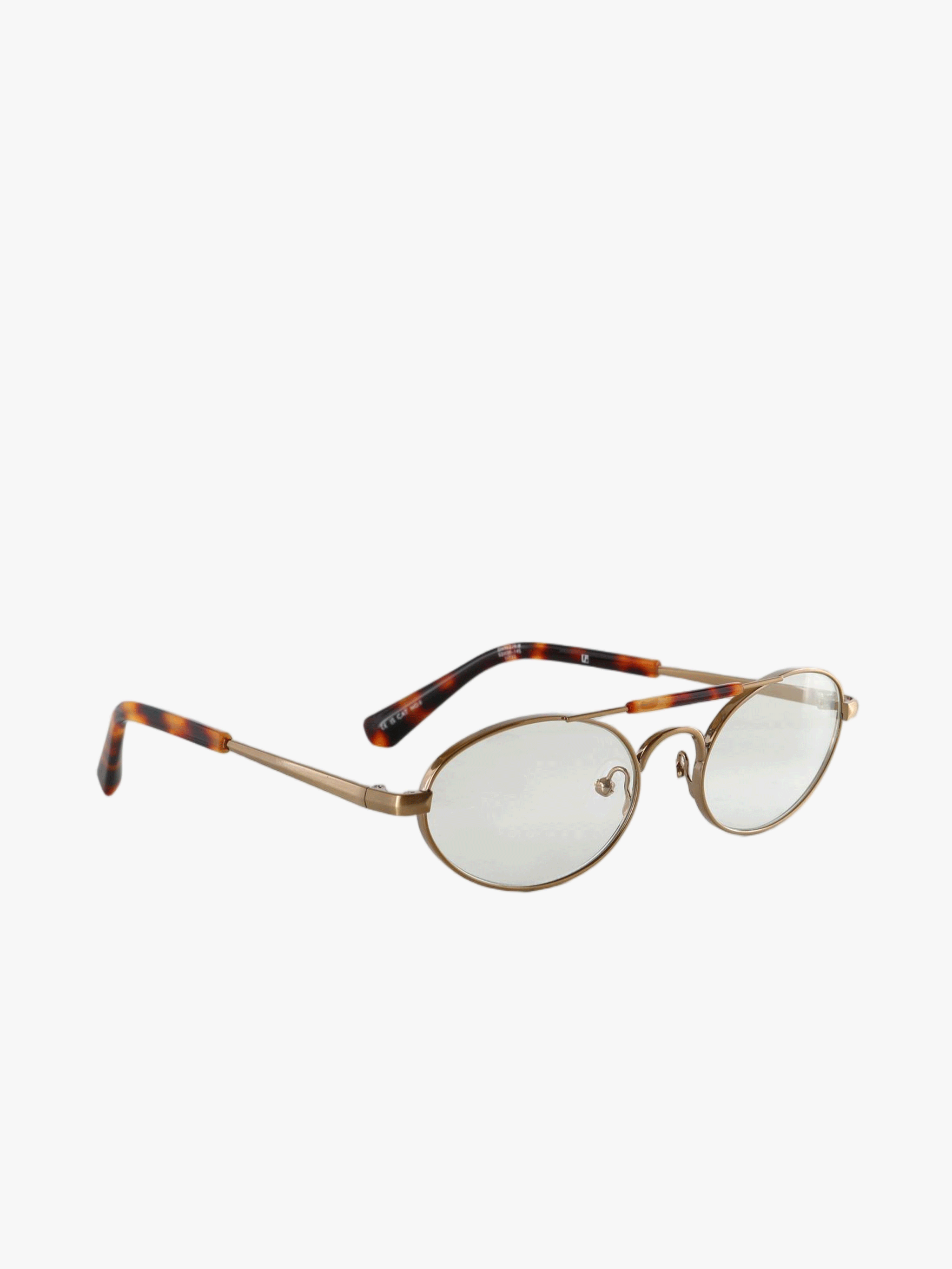 Tan eyewear, front view