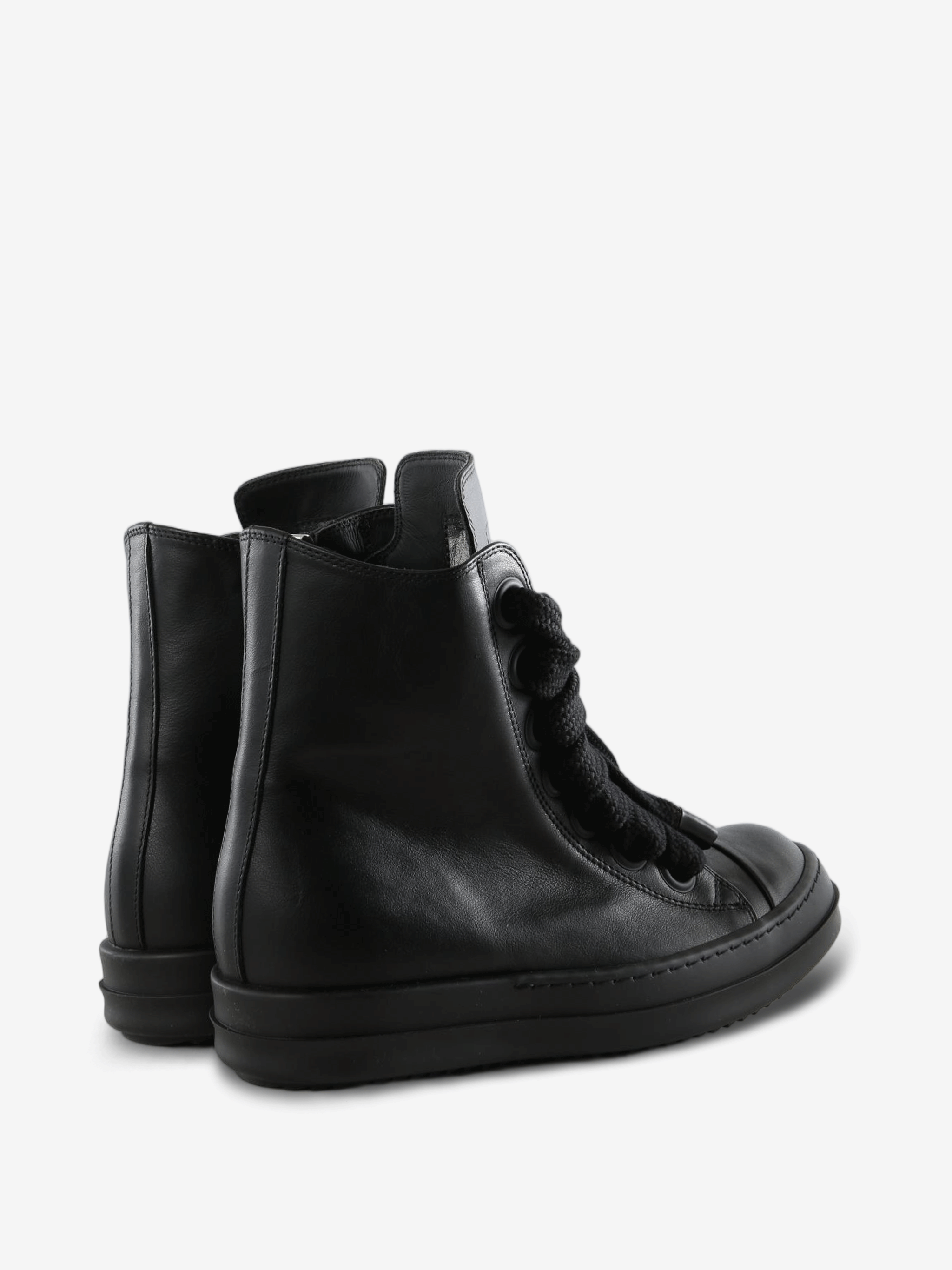 Black shoes, side view