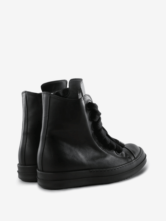 Black shoes, side view