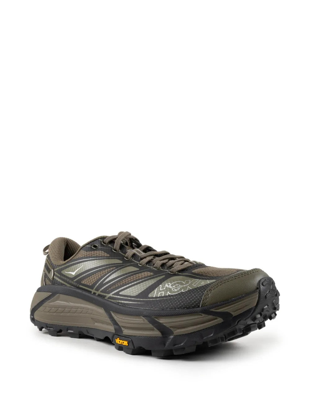 Green shoes, front view