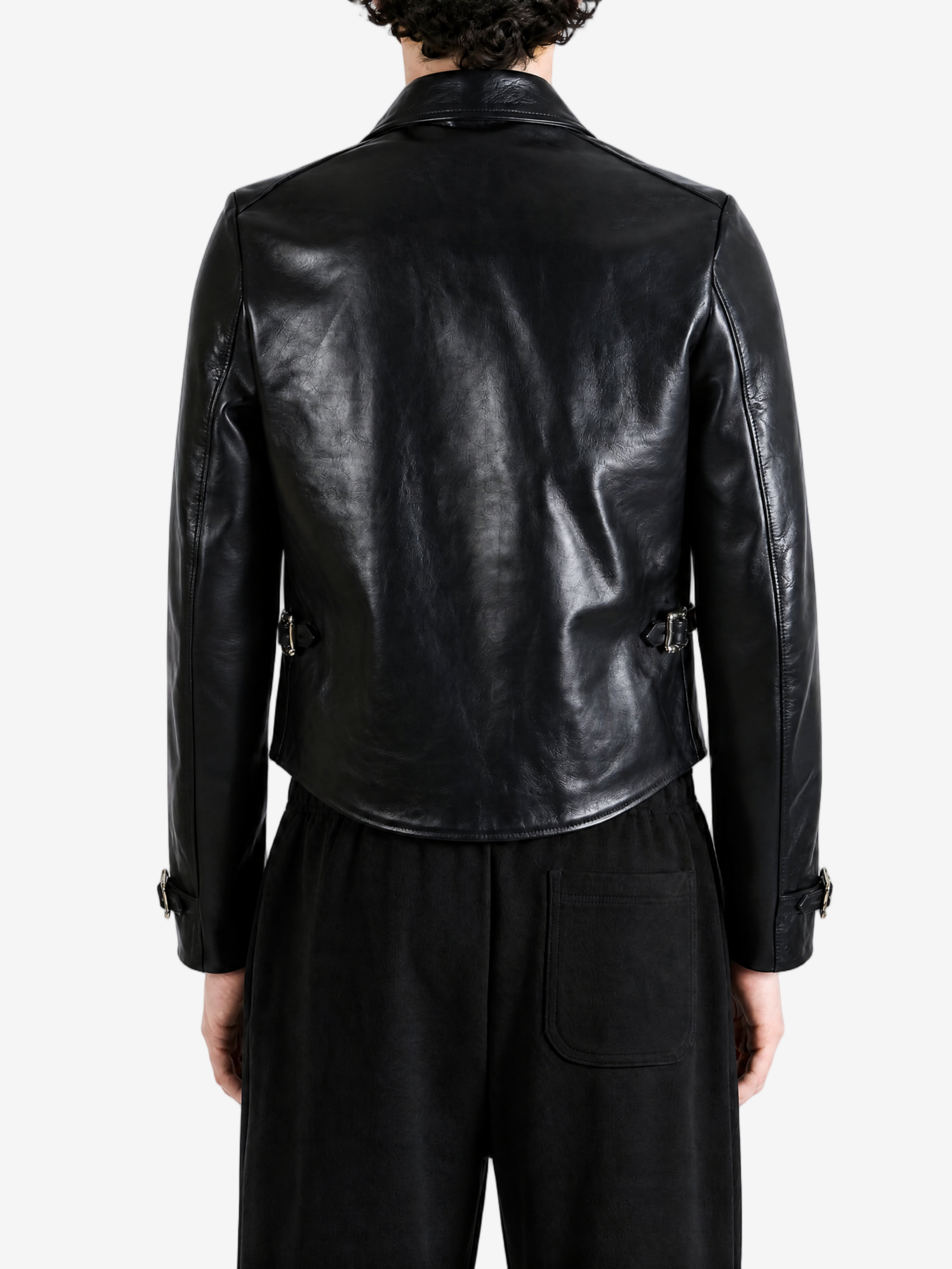 Black jacket, full body view