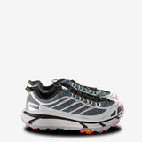 Gray sneakers, front view