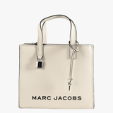 Tan bag, front view